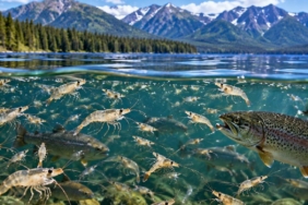 Montana Flathead Gölüne Bırakılan Mysis Karidesleri Yerli Balık Popülasyonunu Düşürdü